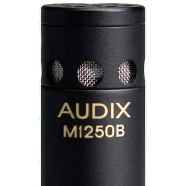 Miniaturized condensor microphone (black)