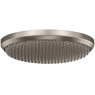 MIC, COND, CEILING, FLUSH MOUNT, NICKEL,