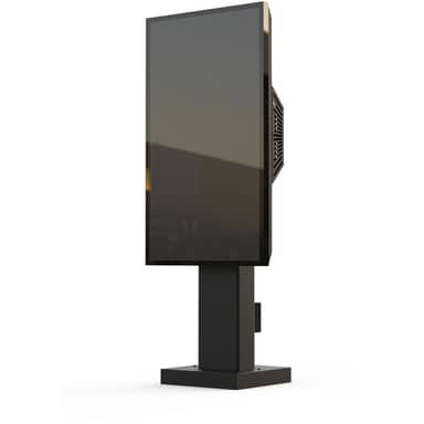 Single QSR Digital Menu Board Pedestal and Mount compatible OH55 Series