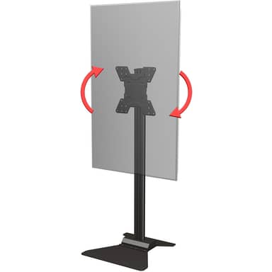 Mustang Pro Floor Stand 400x400 150lbs Landscape/Portrait on the Fly