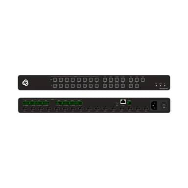 8x8 4K60 4:4:4 HDMI+Audio Scaler Based Matrix/Switcher