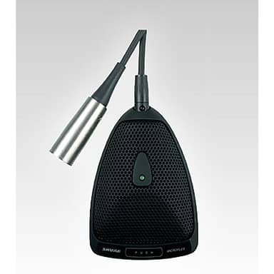 Shure MX392/C Condenser Boundary Microphone with Built-In Preamp