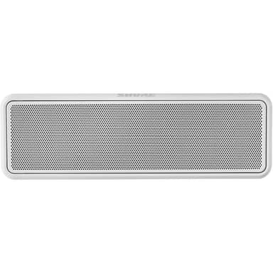 Wall mount loudspeaker with bracket allowing for horizontal / vertical wall or ceiling mounting. White