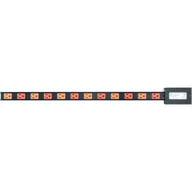 12 OUTLETS,2X15A,JBOX