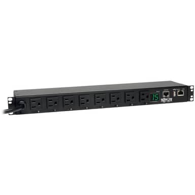 PDU Switched 120V 1.4kW 15A 8 5-15R 5-15P LX Interface 1URM TAA