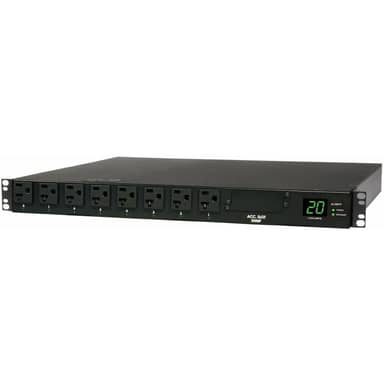 PDU Metered ATS 120V 20A 5-15/20R 16 Outlet L5-20P Horizontal 1U
