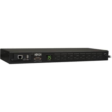 PDU Monitored 120V 15A 5-15R 8 Outlet 5-15P Horizontal 1URM