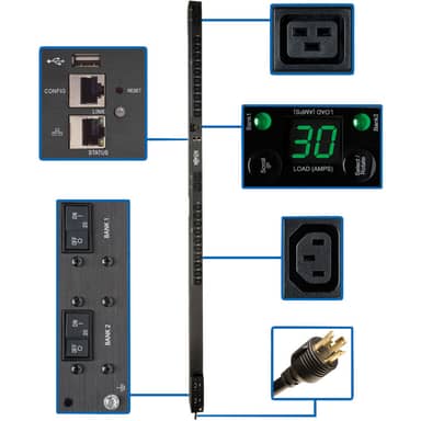 PDU Switched 5/5.8kW 208/240V 20 C13 4 C19 LX Platform 0URM TAA