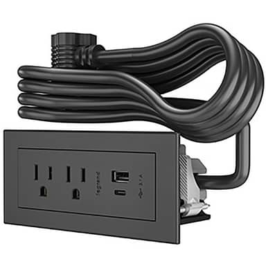 RADIANT FPC USB A/C 6FT BK