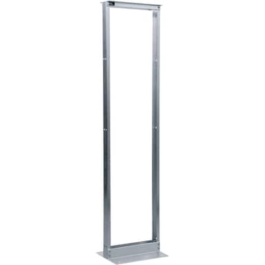 51SP ALUM OPEN FRAME RACK,12/24,BLACK