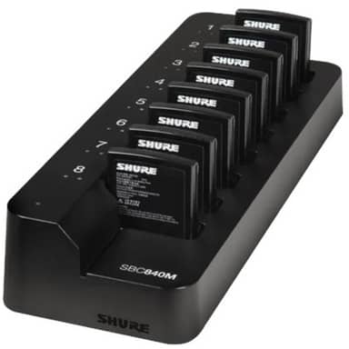 8 bay networked battery only tray charger SB910M