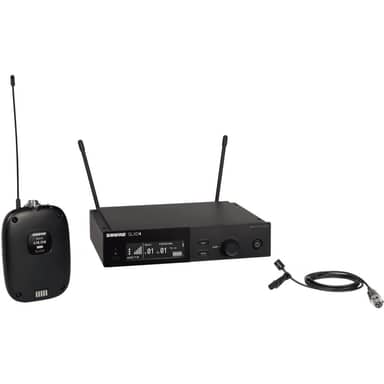Combo System with SLXD1 Bodypack SLXD4 Receiver  and WL93 Lavalier