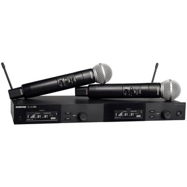 Shure SLXD24D/SM58-H55 Dual Wireless Vocal System