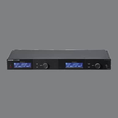 SLXD4QDAN+ Digital 19" Quad Receiver with Dante connectivty and 19" rack mount kit