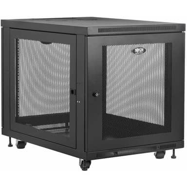 12U Rack Enclosure Server Cabinet Doors &amp; Sides 300lb Capacity