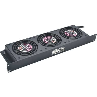 Rack Enclosure Server Cabinet 1U Cooling Fan Tray 3 120V 210 CFM