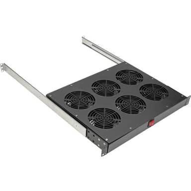 Fan Tray for 19in Racks, 6 120V Fans 576 CFM C14 Inlet 1URM