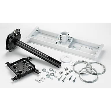 SYSTEM, SUSP CEILING PROJ 0-12", BLACK