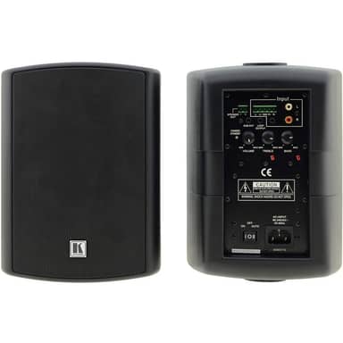 5.25" On-Wall 2-Way Powered Speakers. Replaces SPK-WA511 - Black