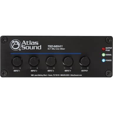 TSD, Mixer, 2 Mic/Line, 1 SUM RCA