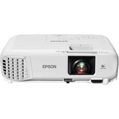 Epson PowerLite 118 XGA Projector | Bright 3,800 Lumen Golf Simulator Projector (V11HA03020)