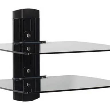 Vertical Series VF3012-B1 2-Shelf On-Wall Component Shelf