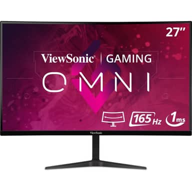 ViewSonic 27" OMNI Curved 1440p 1ms 165Hz Gaming Monitor