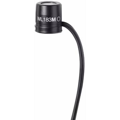 WL183MB/O-TQG 1 cm Condenser Lavalier Microphone, Black