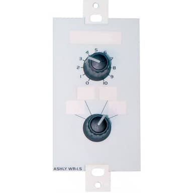 Ashly WR-1.5 Wall Remote, Rotary Potentiometer, 4-Position Select