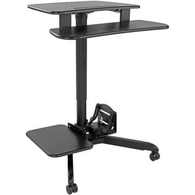 Eaton Corp WWSSRDSTC Mobile Workstation Standing Desk Rolling Cart