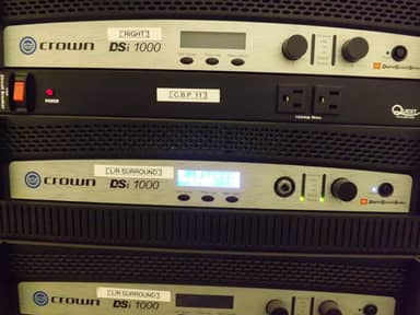 Crown DSI-1000 2- CH Power amplifier
