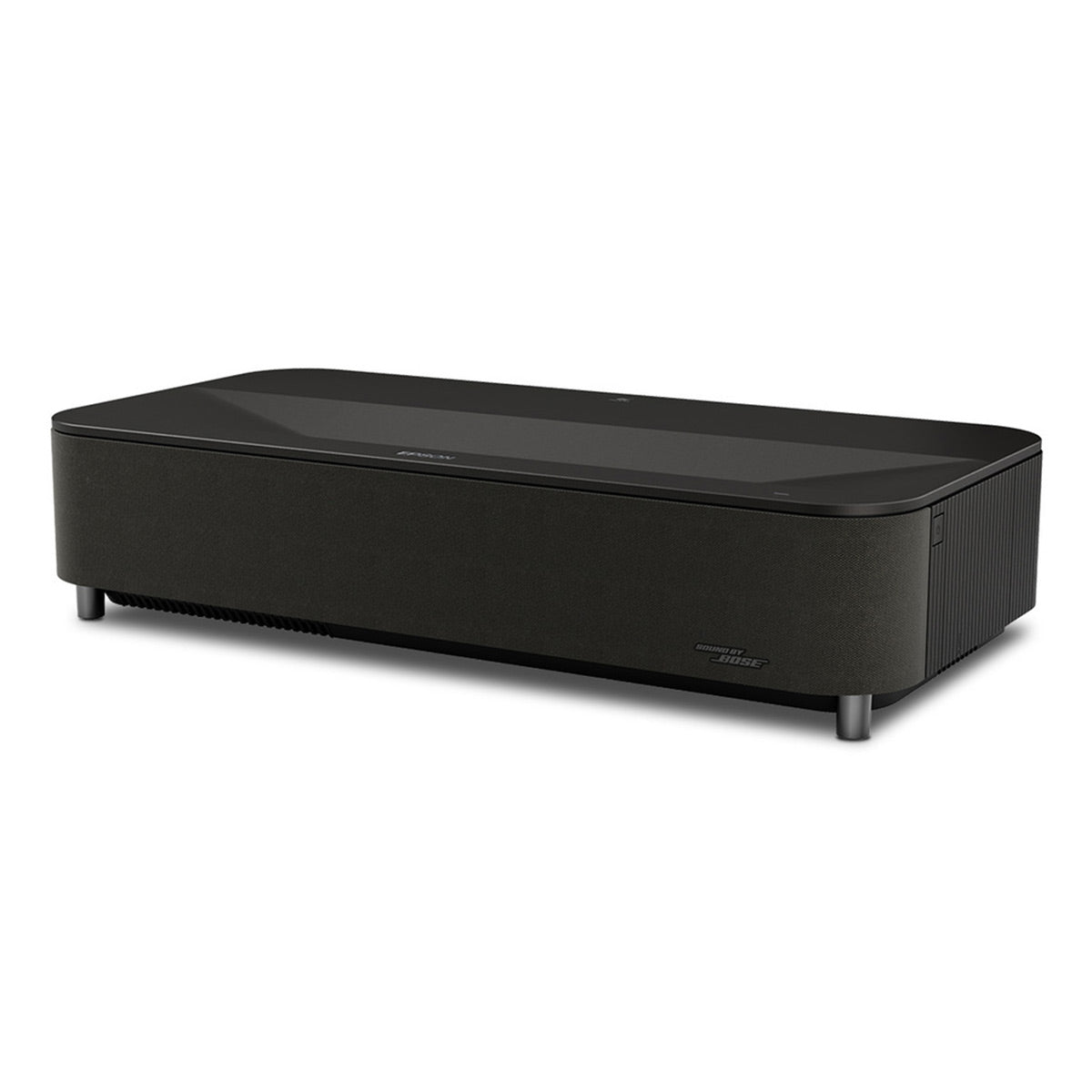 Epson Lifestudio Grand Plus LS970 Native 4K Ultra Short Throw Laser Projector, 4,000 Lumens, Google TV, Bose 2.1 Sound – Black